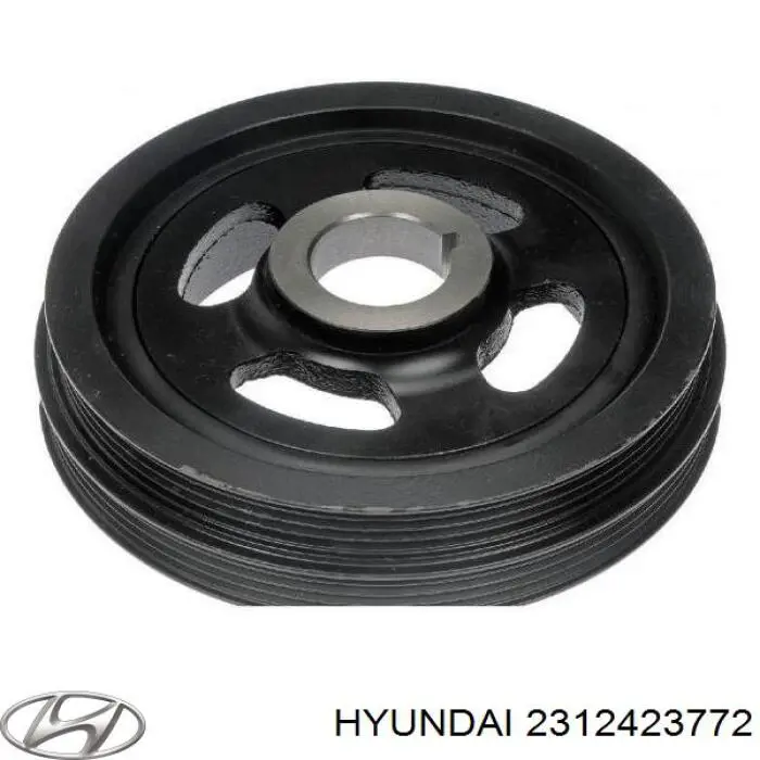 Do koszyka 2312423772 Hyundai/Kia Koło pasowe wału korbowego