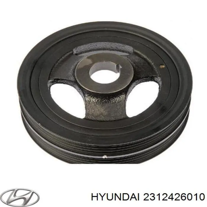 2312426010 Hyundai/Kia Koło pasowe wału korbowego