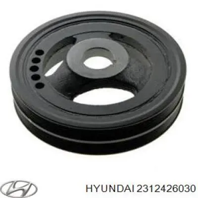 Koło pasowe wału korbowego Hyundai/Kia 2312426030 cena, od 56,56 USD