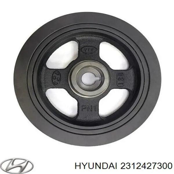 Koło pasowe wału korbowego 2312427300 Hyundai/Kia