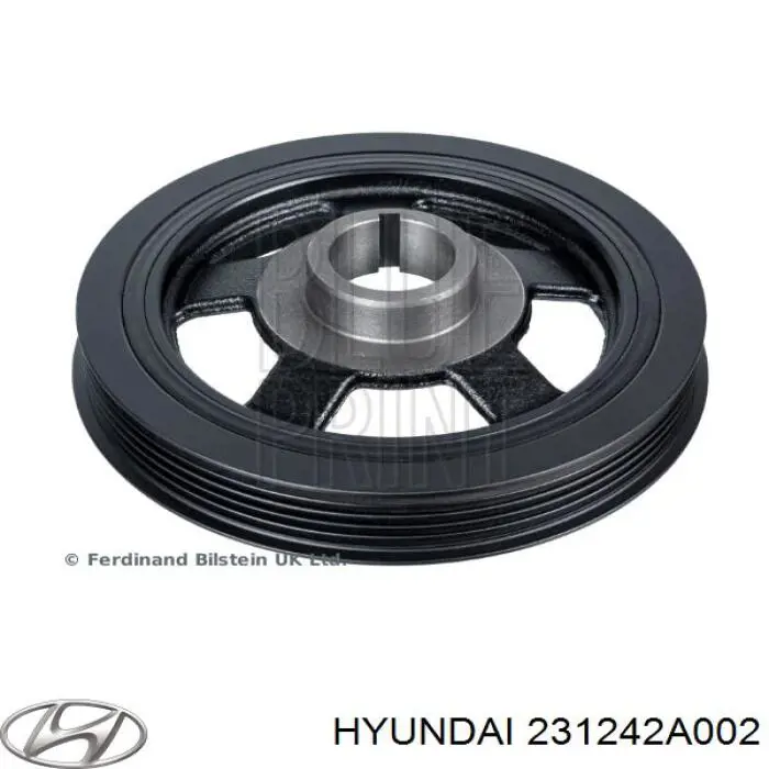 Koło pasowe wału korbowego Hyundai/Kia 231242A002 cena, od 80,02 USD