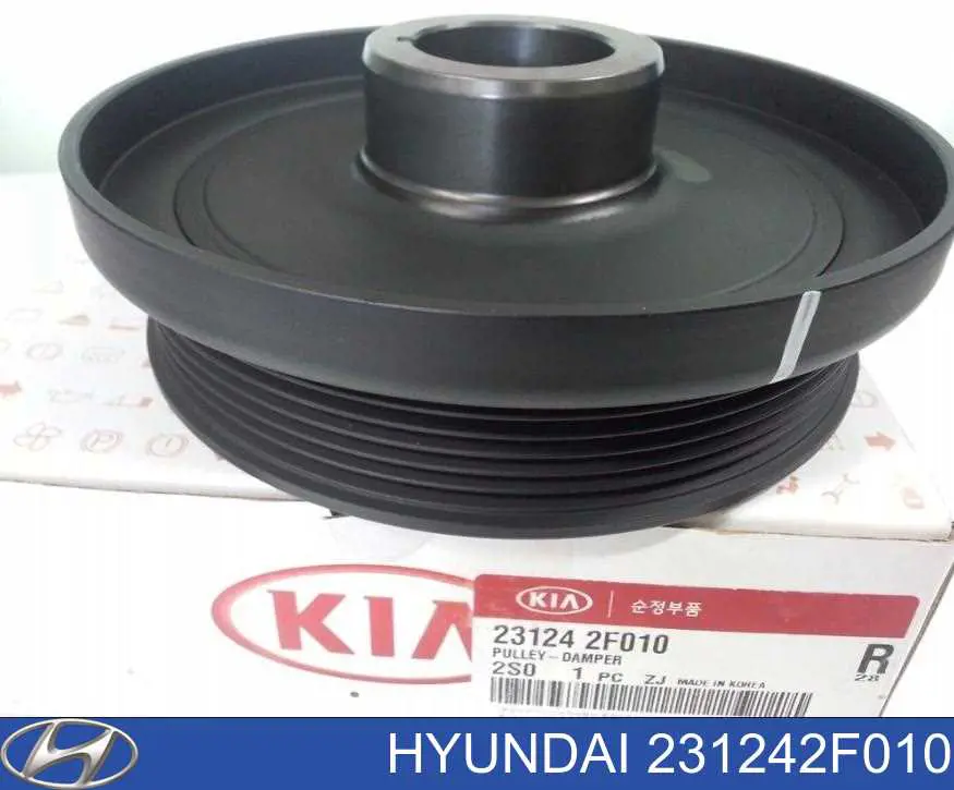 Koło pasowe wału korbowego Hyundai/Kia 231242F010 cena, od 121,67 USD