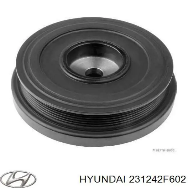 Koło pasowe wału korbowego Hyundai/Kia 231242F602 cena, od 122,54 USD