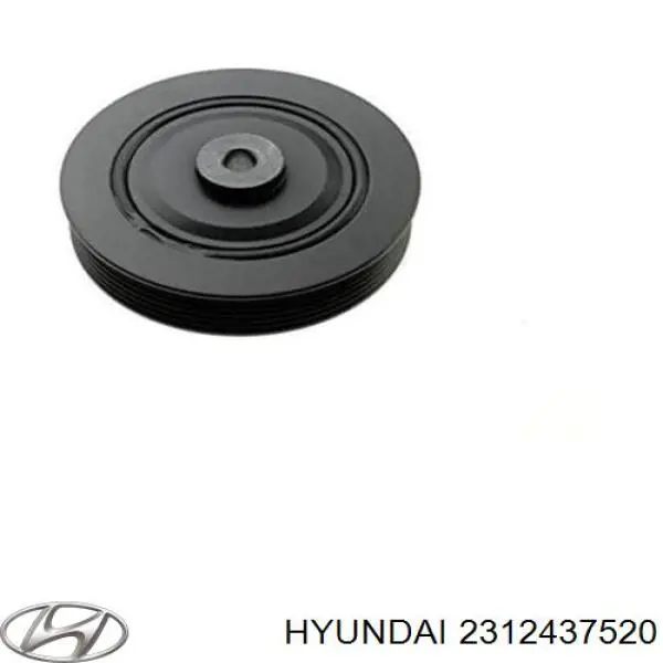 Do koszyka 2312437520 Hyundai/Kia Koło pasowe wału korbowego