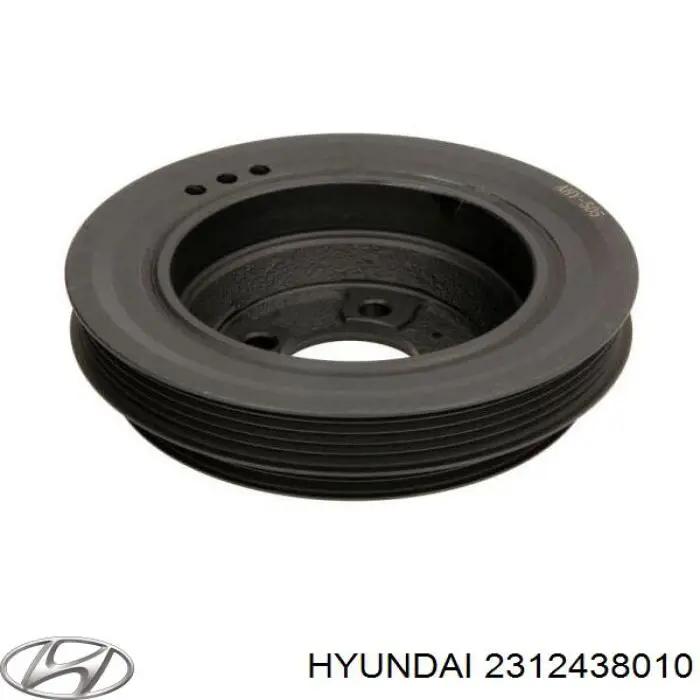 Koło pasowe wału korbowego Hyundai/Kia 2312438010 cena, od 60,38 USD