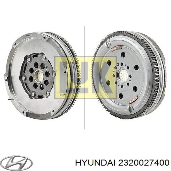 Do koszyka 2320027400 Hyundai/Kia Koło zamachowe silnika