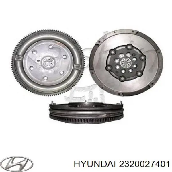 2320027401 Hyundai/Kia Koło zamachowe silnika