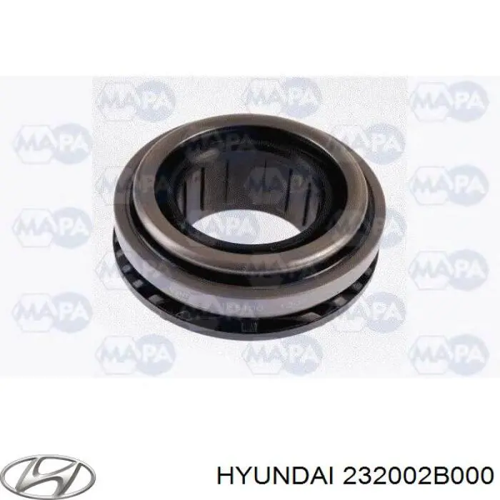 Koło zamachowe silnika 232002B000 Hyundai/Kia