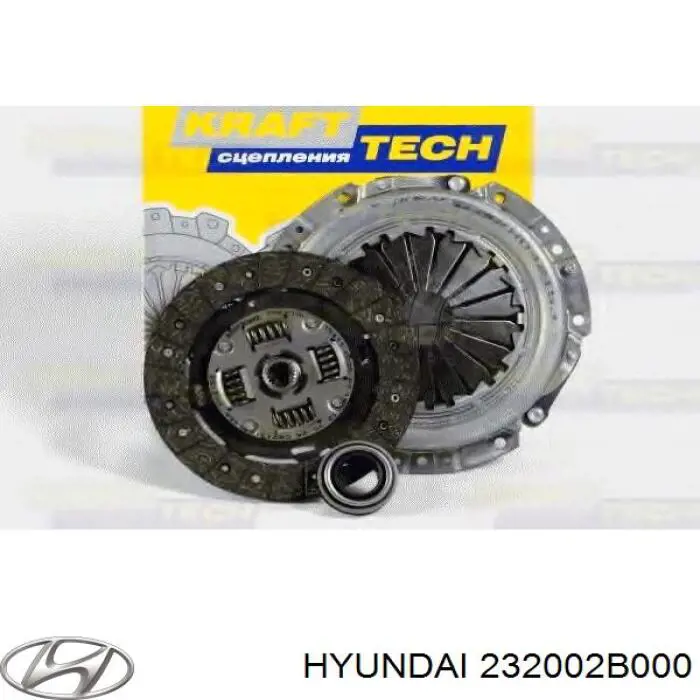 Do koszyka 232002B000 Hyundai/Kia Koło zamachowe silnika