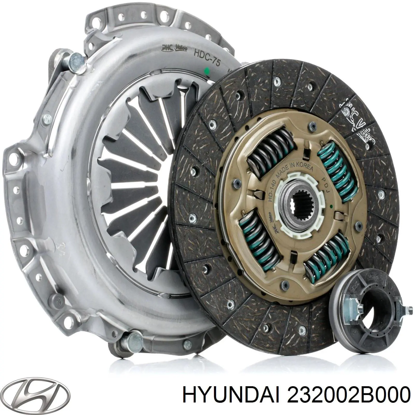 Koło zamachowe silnika 232002B000 Hyundai/Kia