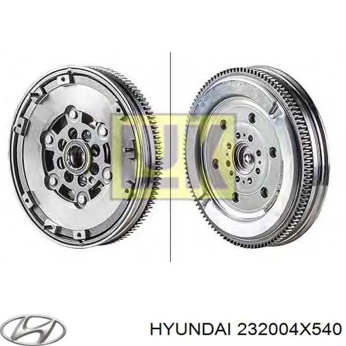 Do koszyka 232004X540 Hyundai/Kia Koło zamachowe silnika