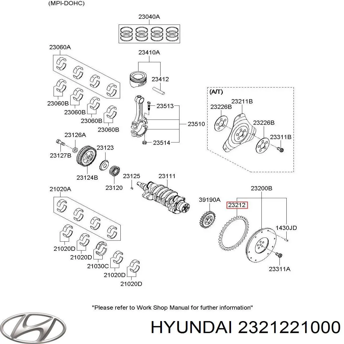 Wieniec koła zamachowego KIA Cerato III sedana (YD) (2012 - 2019) cena, od 37,45 USD