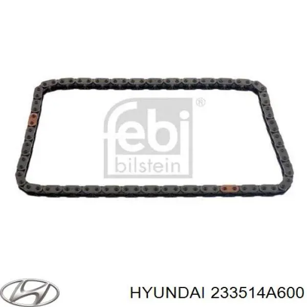 233514A600 Hyundai/Kia Łańcuch rozrządu dolny