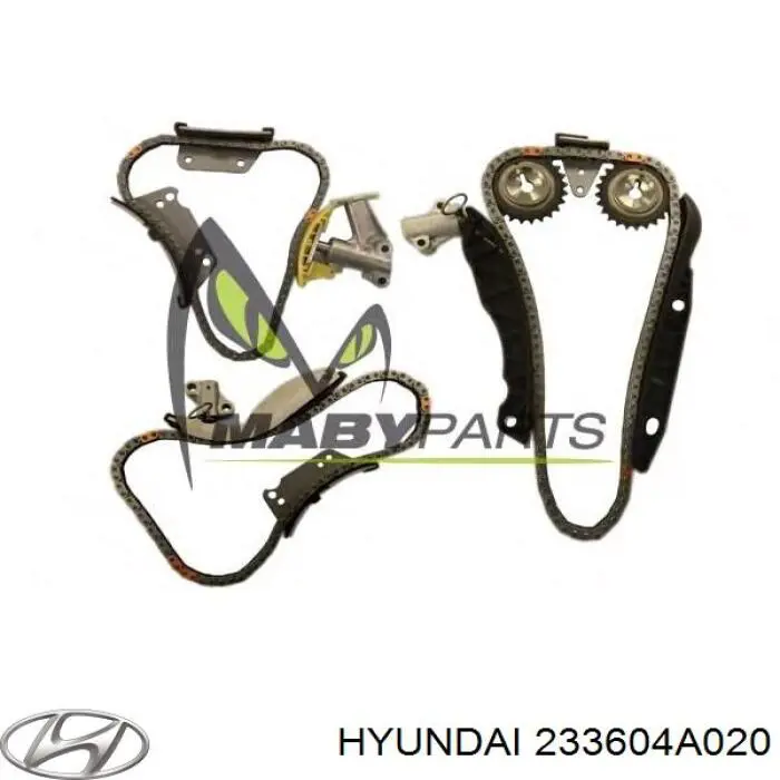 Napinacz łańcucha pompy oleju Hyundai/Kia 233604A020 cena, od 48,04 USD
