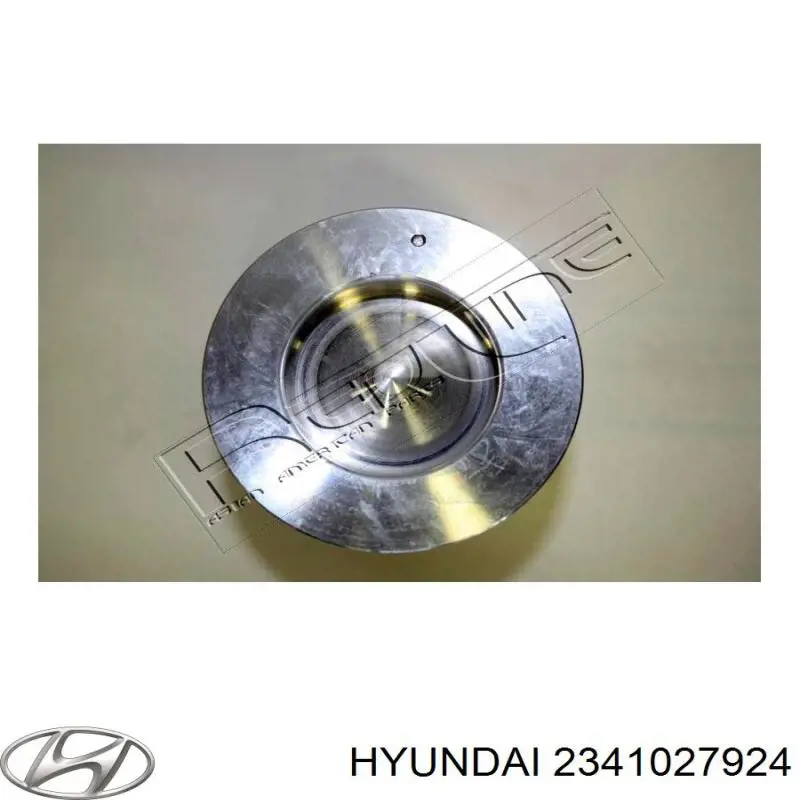 2341027924 Hyundai/Kia Tłok, komplet na 1 cylinder, 2. naprawa (+0,50)