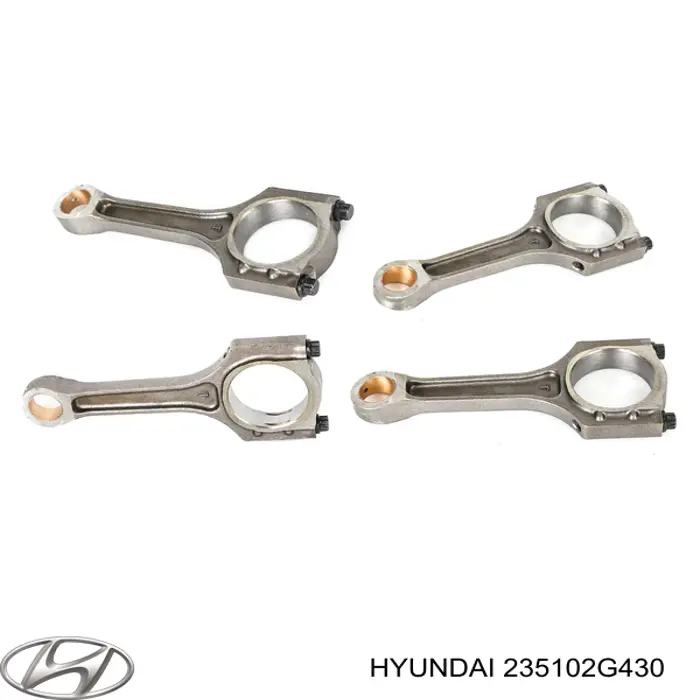 Korbowód tłoka silnika Hyundai/Kia 235102G430 cena, od 56,01 USD