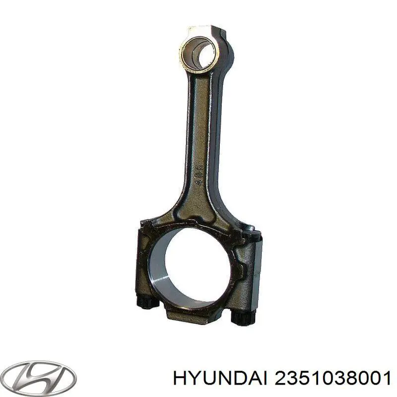 Korbowód tłoka silnika Hyundai/Kia 2351038001 cena, od 51,69 USD