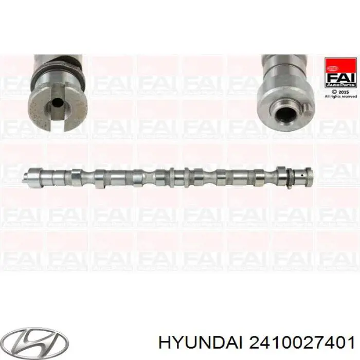 Wał rozrządu silnika Hyundai/Kia 2410027401 cena, od 141,08 USD