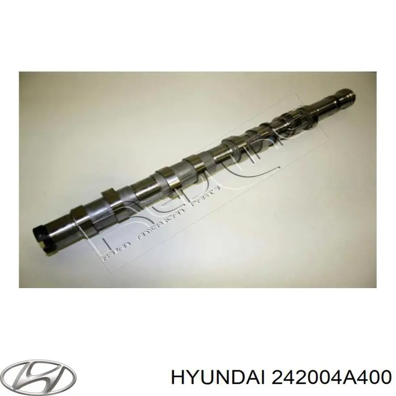 Wał rozrządu silnika prawy Hyundai/Kia 242004A400 cena, od 152,05 USD