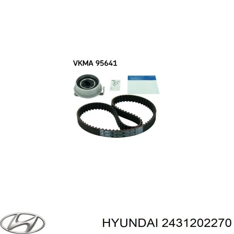 Do koszyka 2431202270 Hyundai/Kia Pasek rozrządu