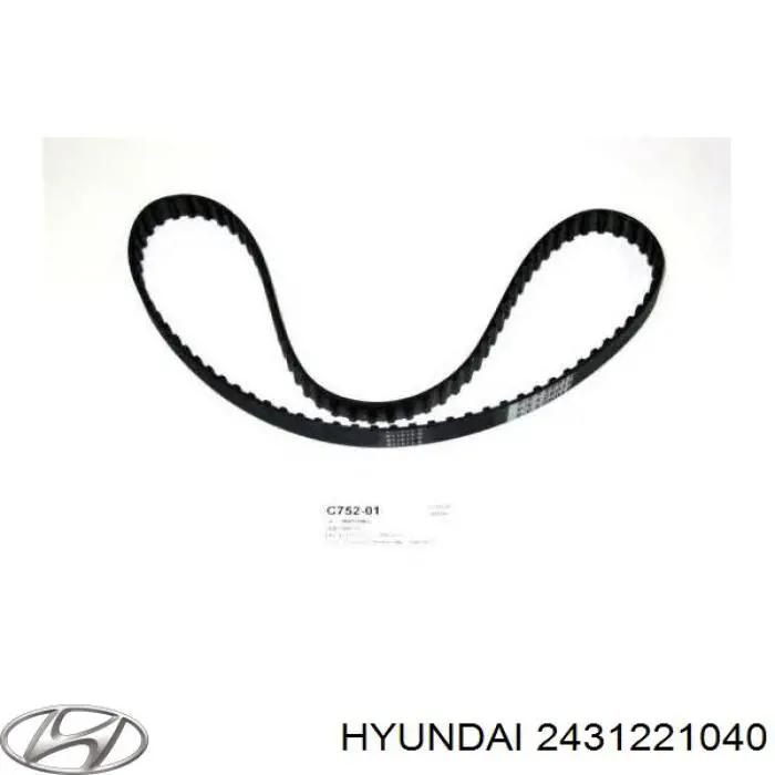 Pasek rozrządu 2431221040 Hyundai/Kia