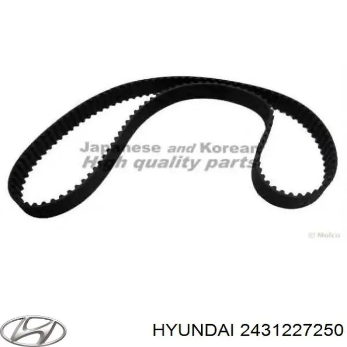 Pasek rozrządu Hyundai/Kia 2431227250 cena, od 47,42 USD