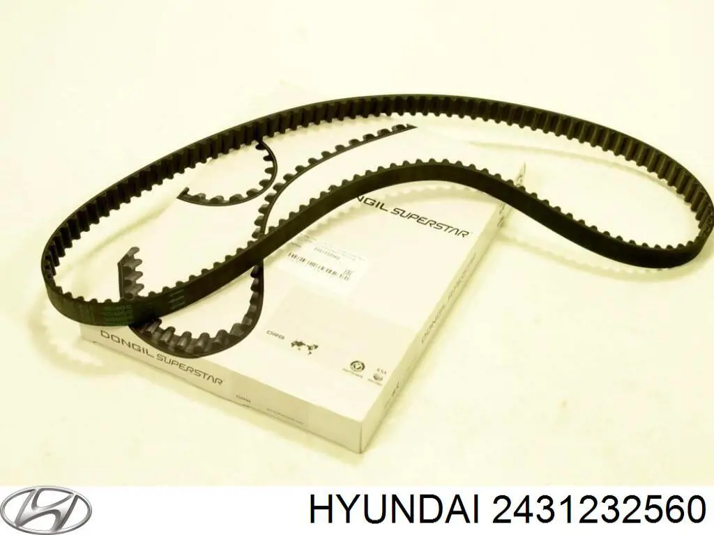 Pasek rozrządu Hyundai/Kia 2431232560 cena, od 9,68 USD