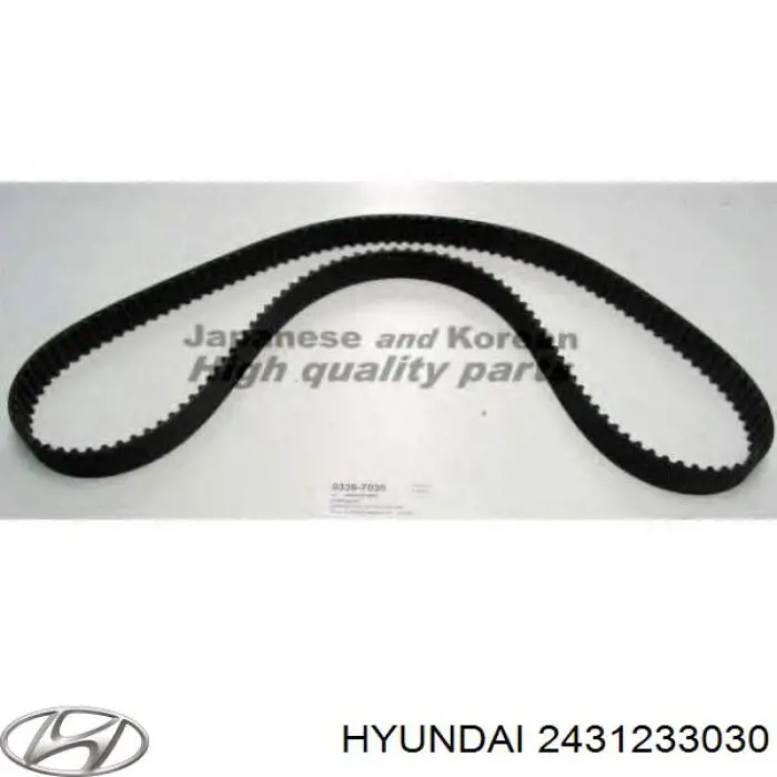 Do koszyka 2431233030 Hyundai/Kia Pasek rozrządu