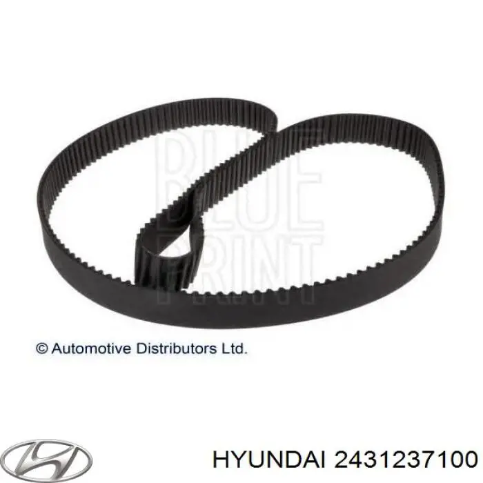 Do koszyka 2431237100 Hyundai/Kia Pasek rozrządu