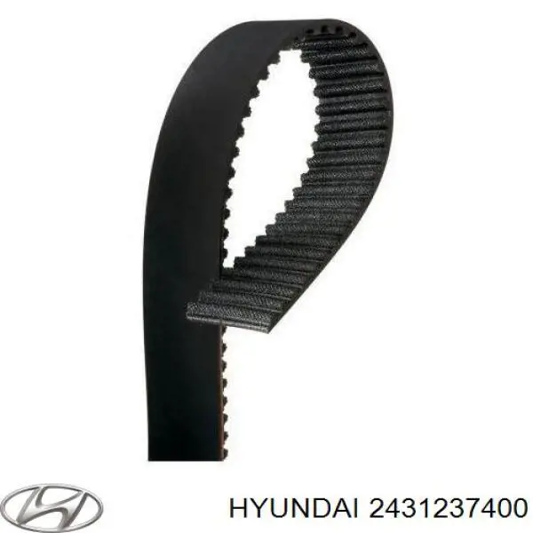 Do koszyka 2431237400 Hyundai/Kia Pasek rozrządu