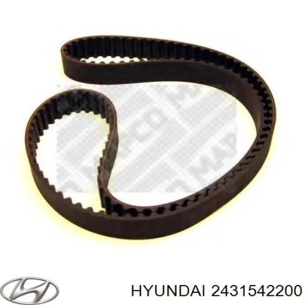 Do koszyka 2431542200 Hyundai/Kia Pasek rozrządu