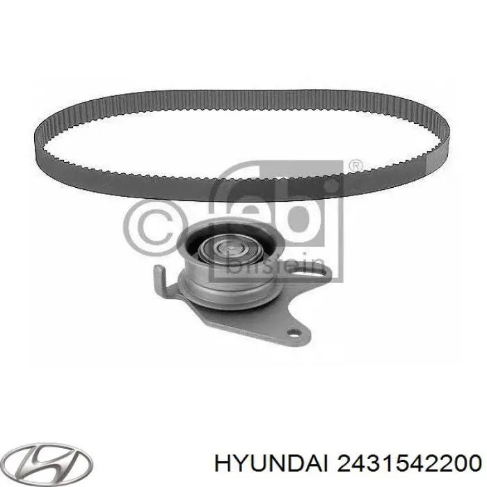 Pasek rozrządu 2431542200 Hyundai/Kia