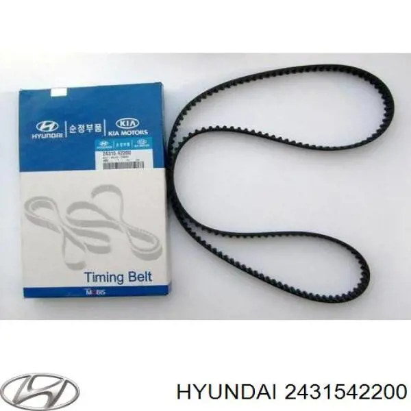 Do koszyka 2431542200 Hyundai/Kia Pasek rozrządu
