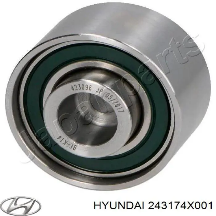 Do koszyka 243174X001 Hyundai/Kia Rolka prowadząca kierunkowa paska rozrządu