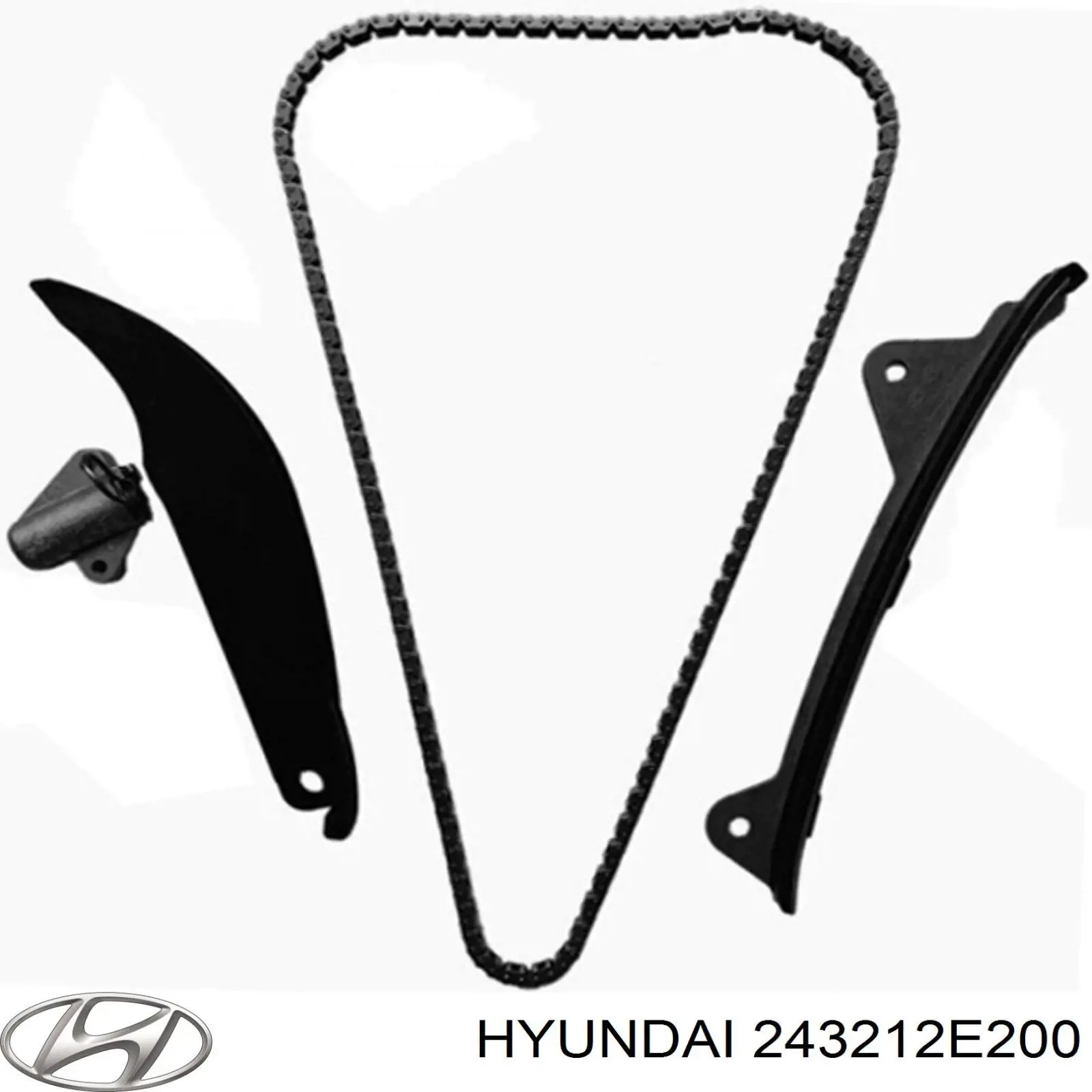 Łańcuch rozrządu Hyundai/Kia 243212E200 cena, od 38,73 USD