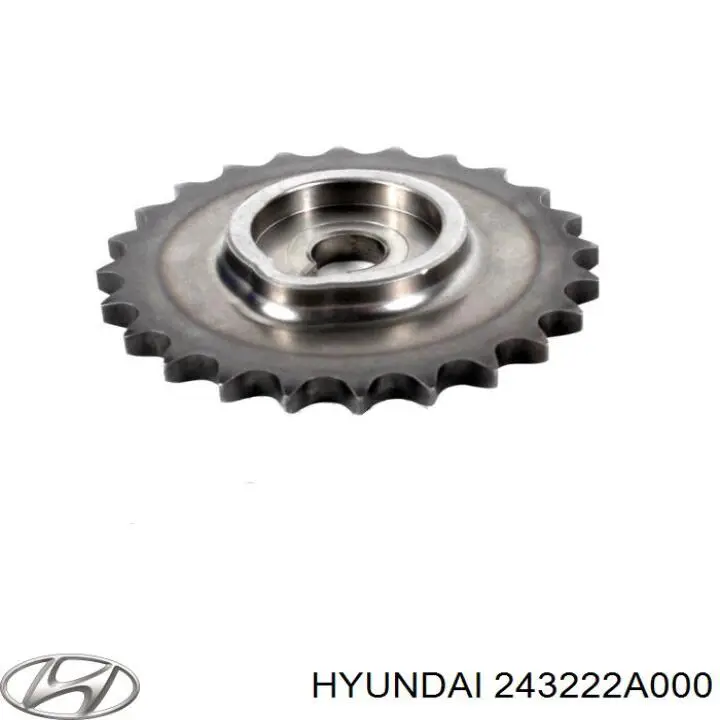Koło zębatewalcowe wałka rozrządu silnika Hyundai/Kia 243222A000 cena, od 31,15 USD