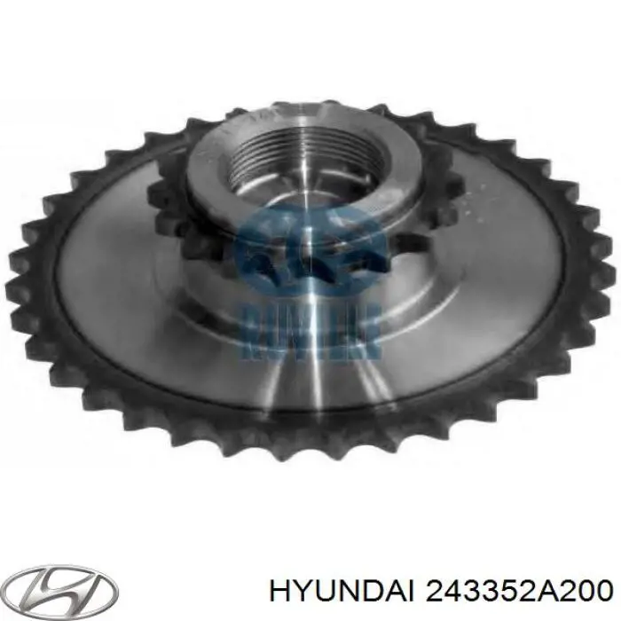 Koło zębate walcowe pompy wtryskowej Hyundai/Kia 243352A200 cena, od 40,23 USD