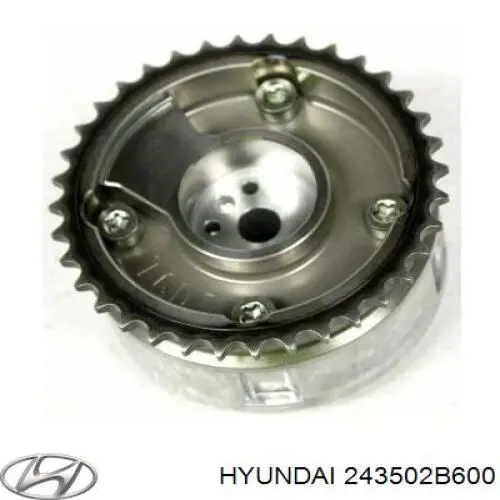 Koło zębate walcowe wału rozrządu silnika, dolotowego (ssącego) Hyundai/Kia 243502B600 cena, od 113,96 USD