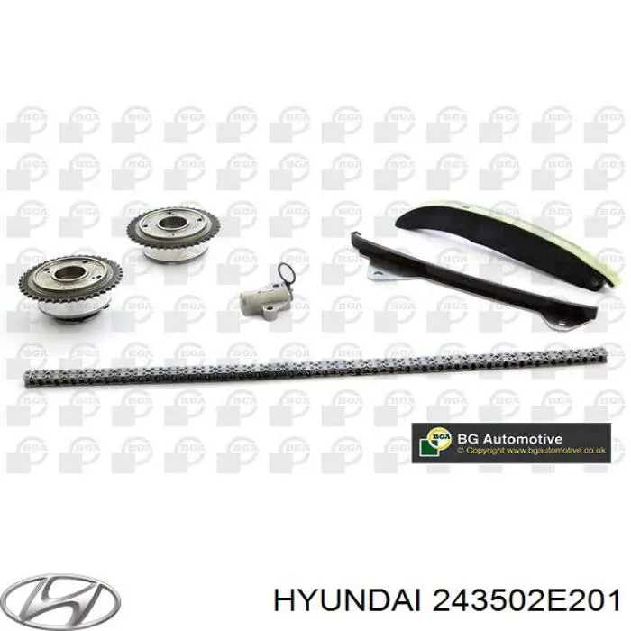 Koło zębate walcowe wału rozrządu silnika, dolotowego (ssącego) Hyundai/Kia 243502E201 cena, od 104,89 USD