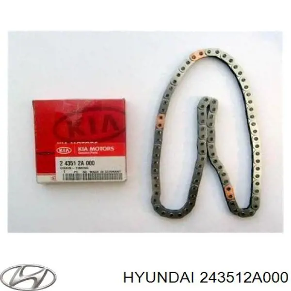 243512A000 Hyundai/Kia łańcuch rozrządu