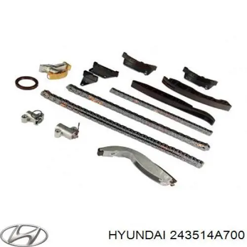 243514A700 Hyundai/Kia Łańcuch rozrządu