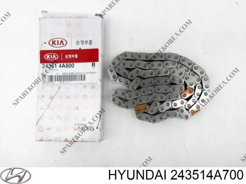 243514A700 Hyundai/Kia łańcuch rozrządu