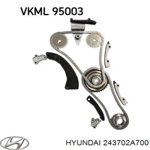 243702A700 Hyundai/Kia Napinacz łańcucha rozrządu