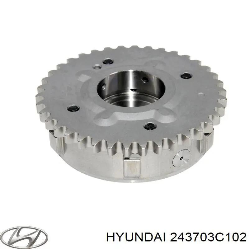Koło zębate walcowe wałka rozrządu wydechowego Hyundai/Kia 243703C102 cena, od 108,06 USD