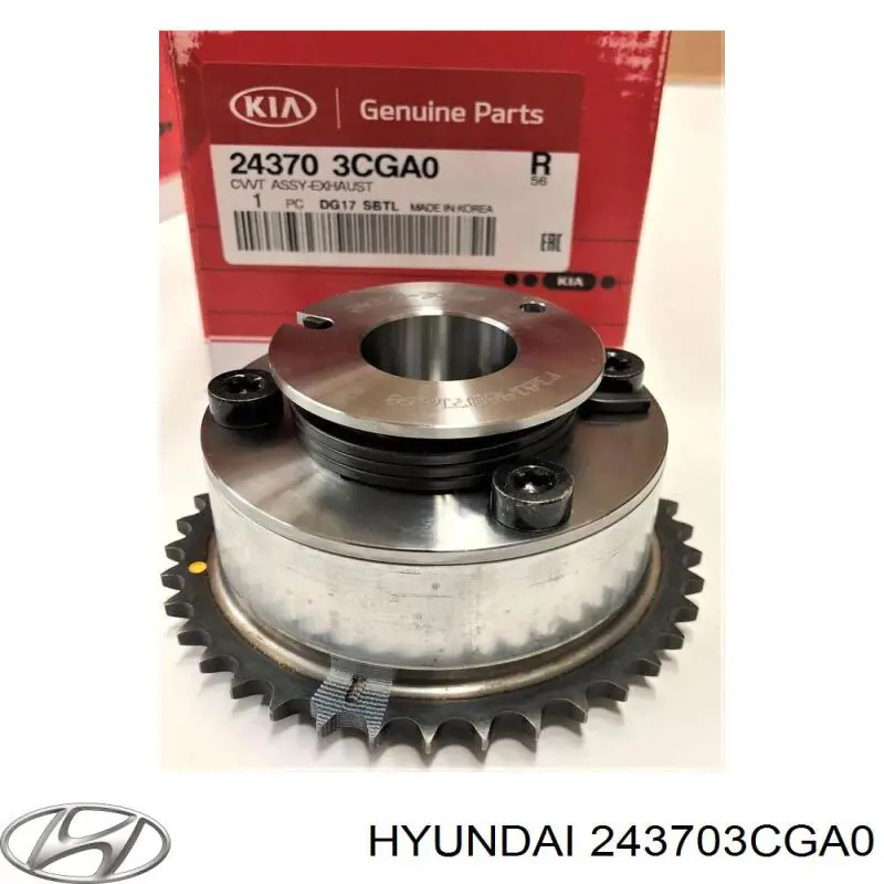 243703CGA0 Hyundai/Kia Koło zębate walcowe wałka rozrządu wydechowego