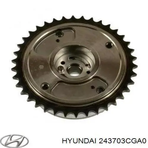 Do koszyka 243703CGA0 Hyundai/Kia Koło zębate walcowe wałka rozrządu wydechowego
