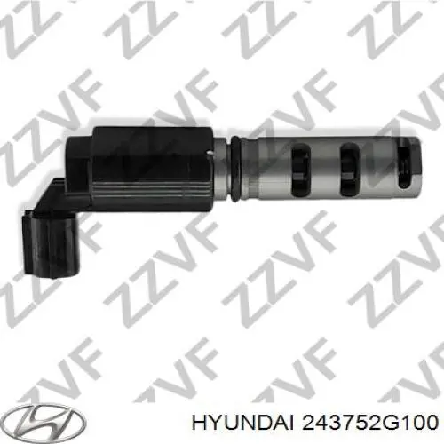 Zawór elektromagnetyczny położenia (faz) wałka rozrządu prawy Hyundai/Kia 243752G100 cena, od 25,12 USD