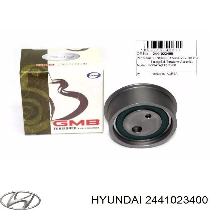 Do koszyka 2441023400 Hyundai/Kia Rolka napinacza paska rozrządu