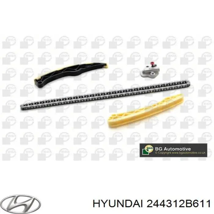 Tłumik drgań łańcucha rozrządu Hyundai/Kia 244312B610 cena, od 18,81 USD