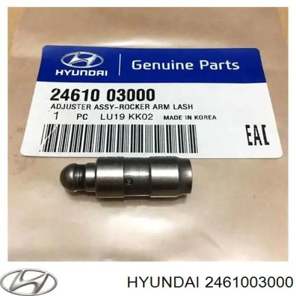 Kompensator hydrauliczny (popychacz hydrauliczny), popychacz zaworu Hyundai/Kia 2461003000 cena, od 9,42 USD